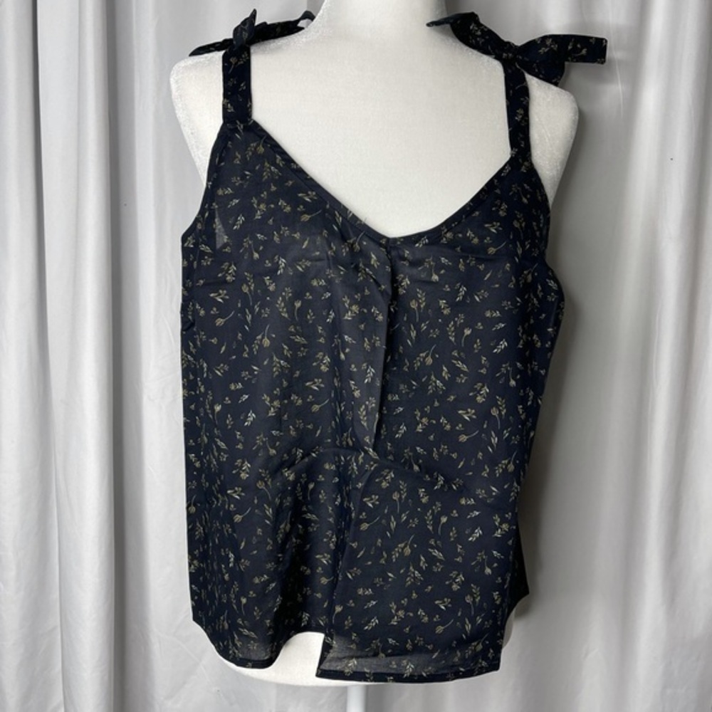 Navy Blue Universal Thread Cotton Top Rustic
